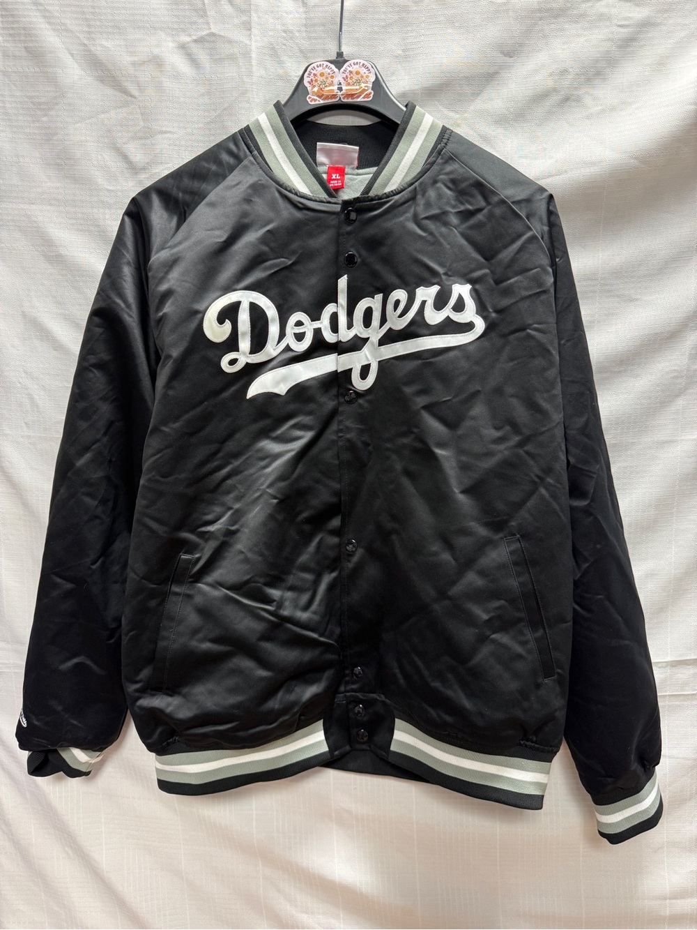Mitchell & Ness Los Angeles Dodgers MLB World Series Black/White Jacket XL